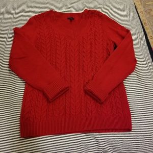 Tablots cableknit sweater. Size medium.